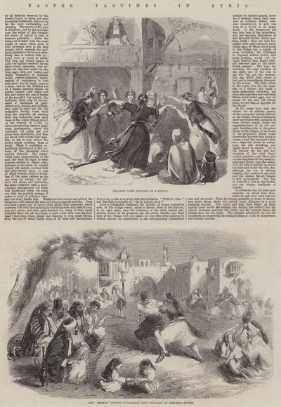 أوقات عيد الفصح في سوريا بواسطة جوزيف أوستن بينويل